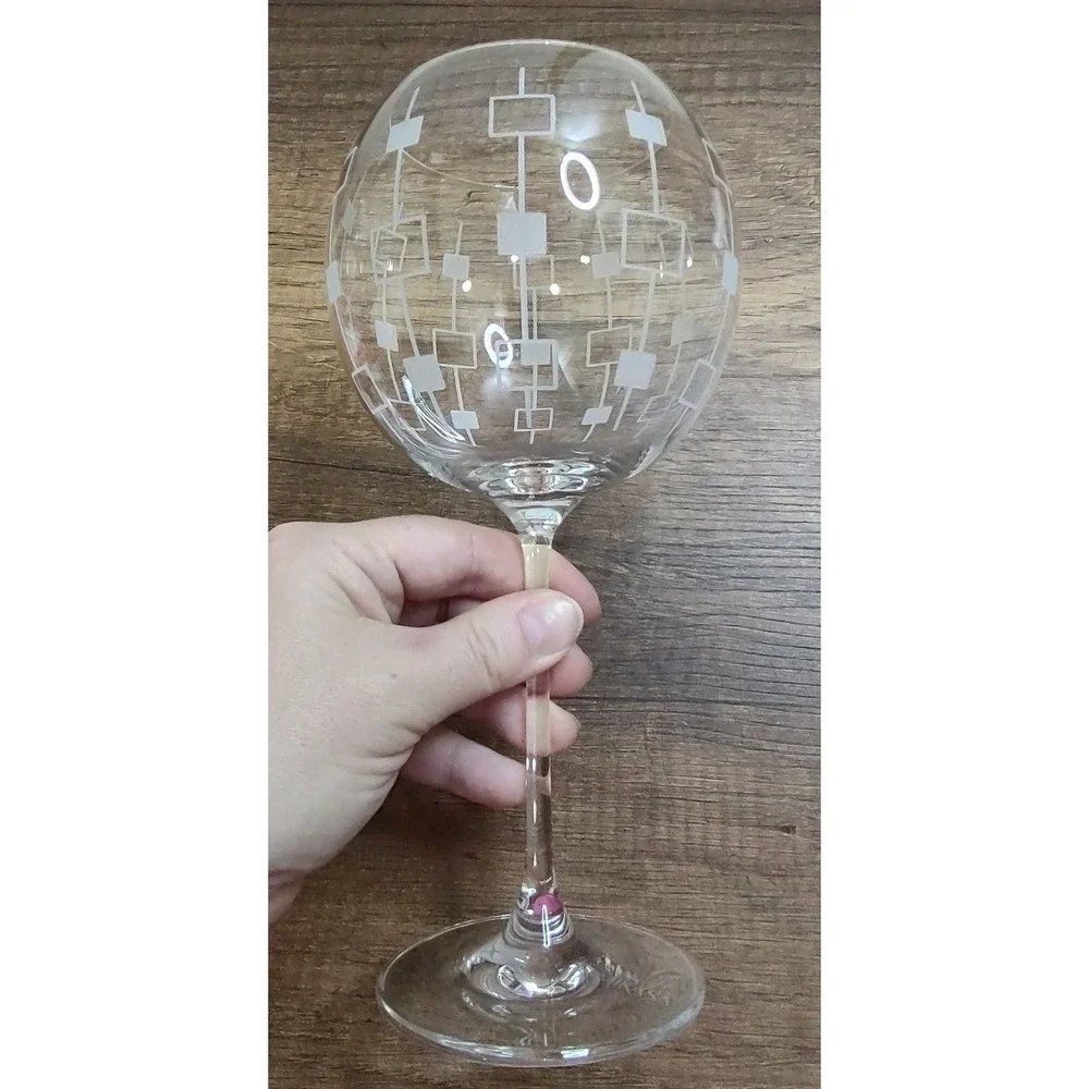 Mikasa Crystal Expressions Pattern Geometric 9